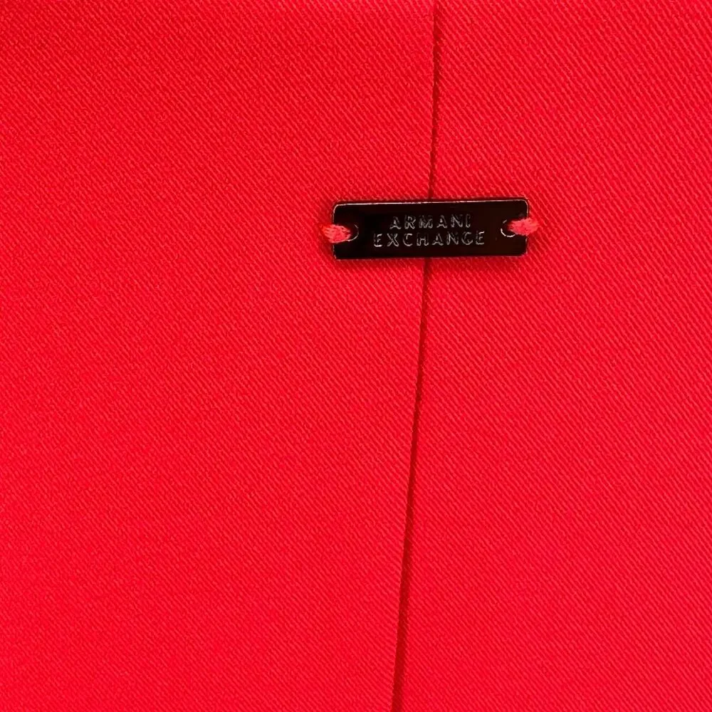 Armani Exchange Dress Womens 4 Neon‎ Pink Shift Strappy Cutout Sleeveless Party
